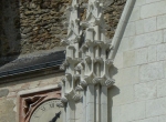 Pinacles de l'église de Jarzé